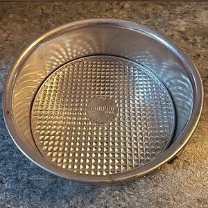 Norpro Springform Cake Pan with Removable Bottom Buckle Side Tin Cheesecake 80s